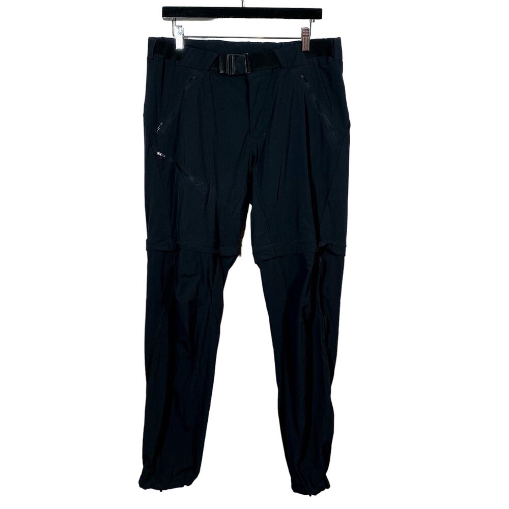 Decathlon Quechua Hiking Convertible Pants Athletic Black - 36x34